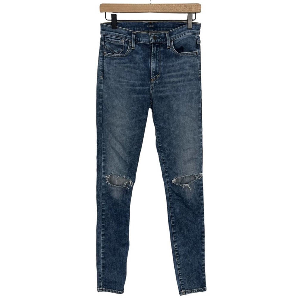 AGOLDE Sophie Distressed Skinny Jeans Size 27